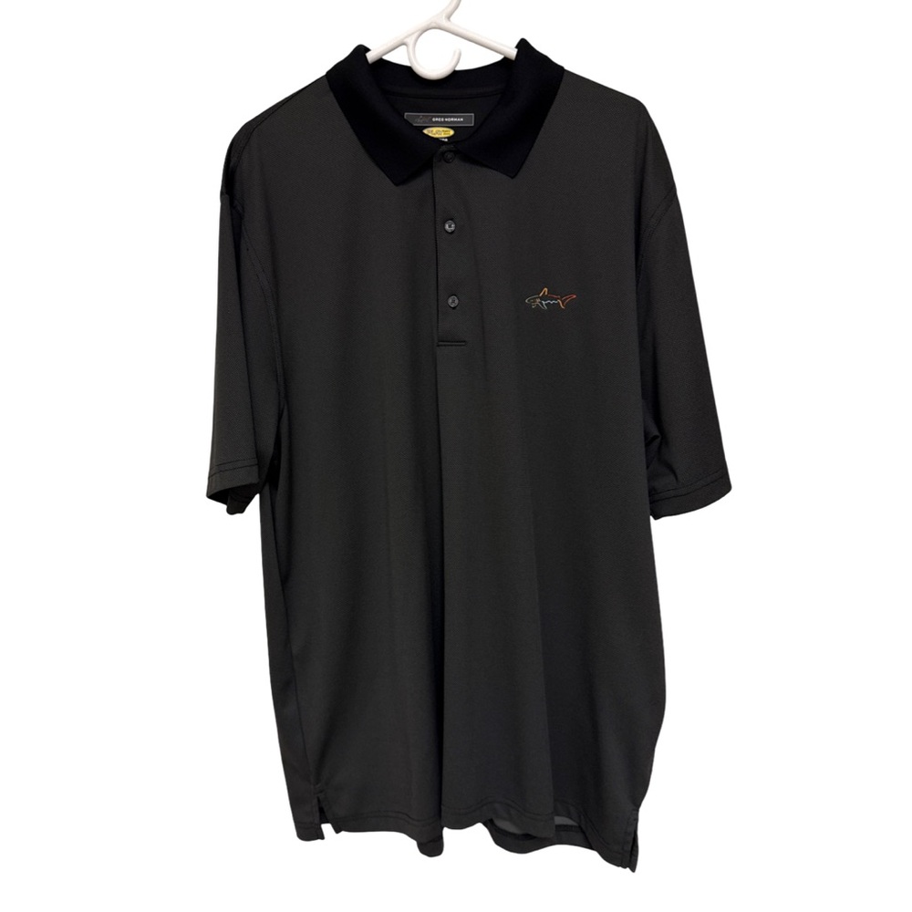 Greg Norman Collection Play Dry Golf Polo Shirt Men’s XXL Black